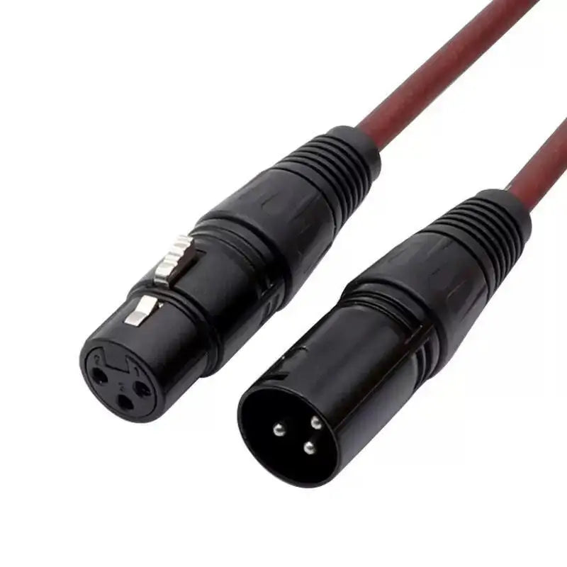 1 Piece 0.5/1/1.5/3/5m/10m DMX Cable 3-Pin Signal Connection DJ Stage Lights Parts For LED Par Wash Moving Head Spot Lighting Oasis Select