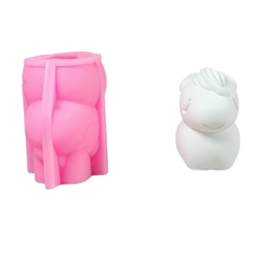 3D Sheep Silicone Mold – Candle, Soap, Resin & Gypsum DIY