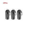 Mini Pocket LED Flashlight Portable Waterproof Small Keychain Torch Outdoor USB Rechargeable LED Multifunctional Light Oasis Select 3PCs