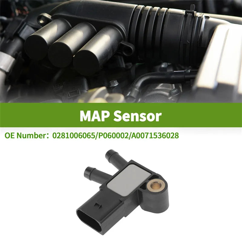 0281006065 DPF Differential Exhaust Pressure Sensor For E250 GL350 ML250 ML350 R320 R350 SPRINTER A6429050200 Oasis Select