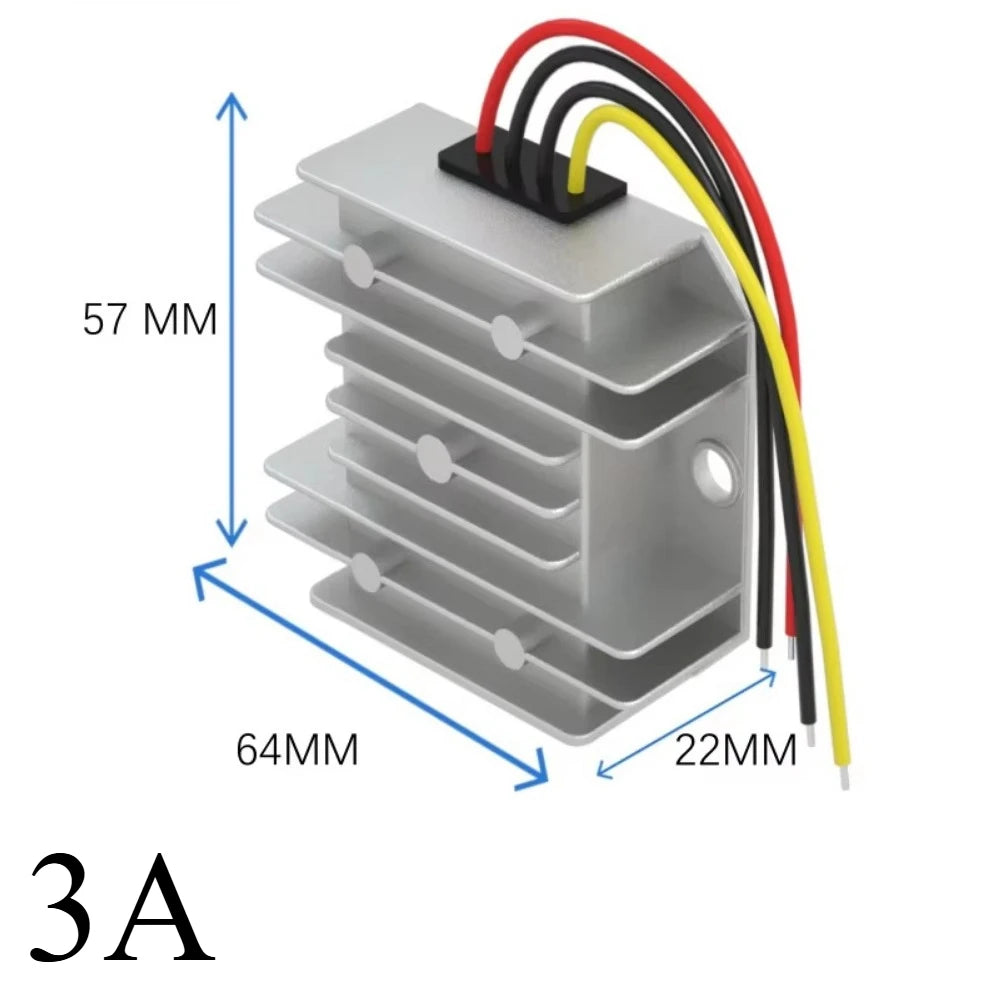 36v 48v to 24v 3A 8A 15A 20A Step Down Power Converter Buck Converter 24 Volts Voltage Regulator 30-60v DC-DC Transformer Oasis Select 3A 36V 48V(30-60v) 24V
