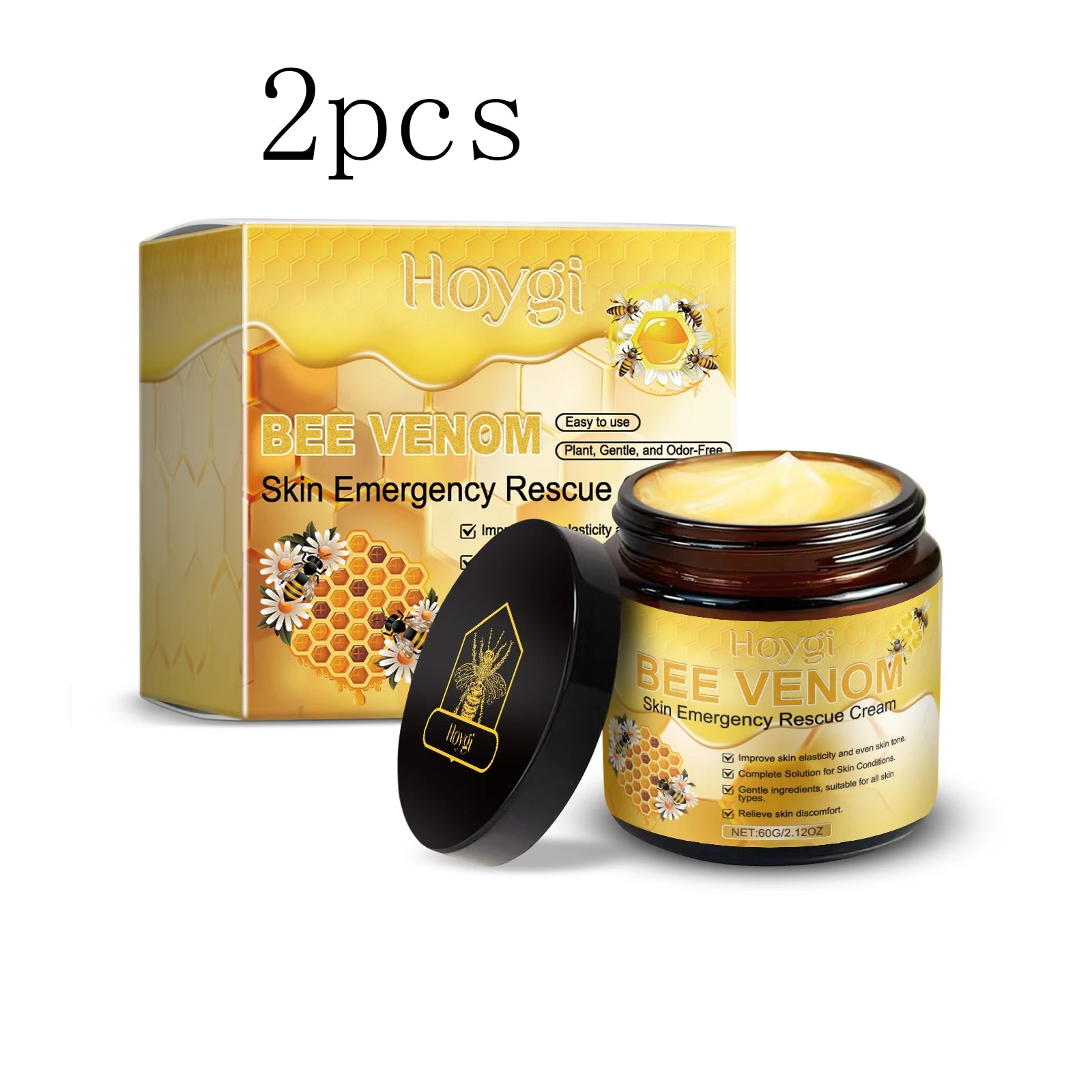 Hoygi Bee Venom Cream – Skin Barrier Repair & Moisturizer 60g