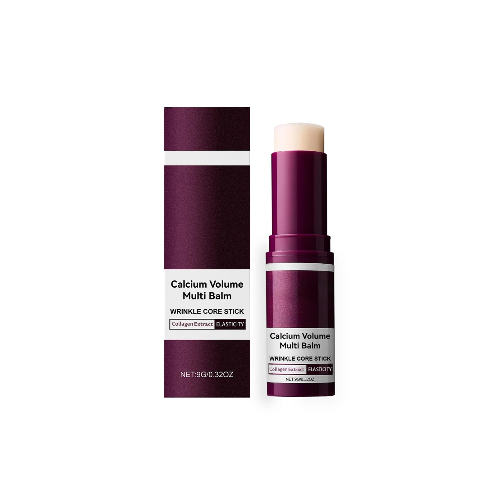 Calcium Multi Balm Stick, Collagen & Elastin Wrinkle Stick, Moisturizing Balm for Eye & Neck Balm, Face Moisture Balm Oasis Select 1pcs