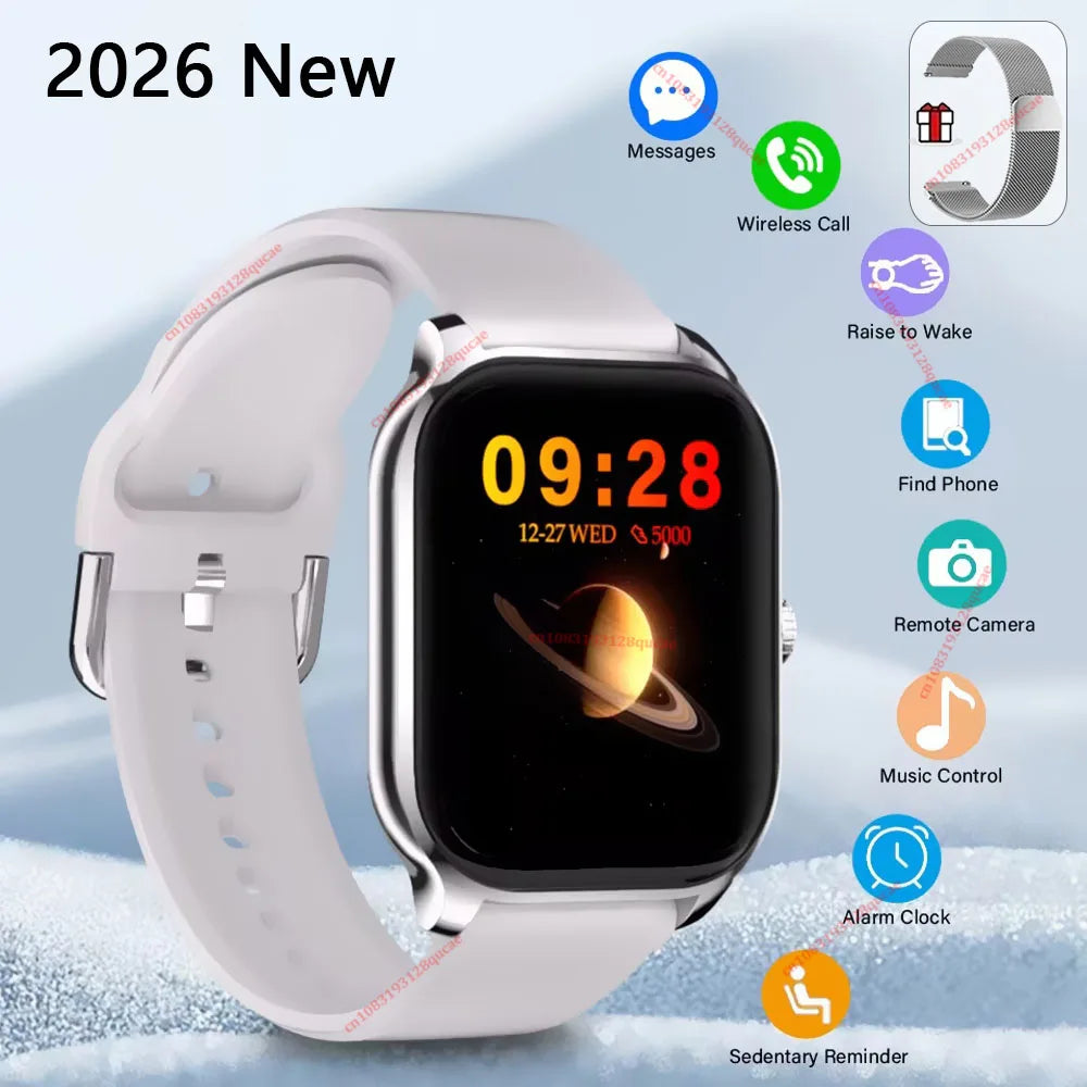 HT30 Smart Watch 2.01" HD Bluetooth Call GPS Tracker