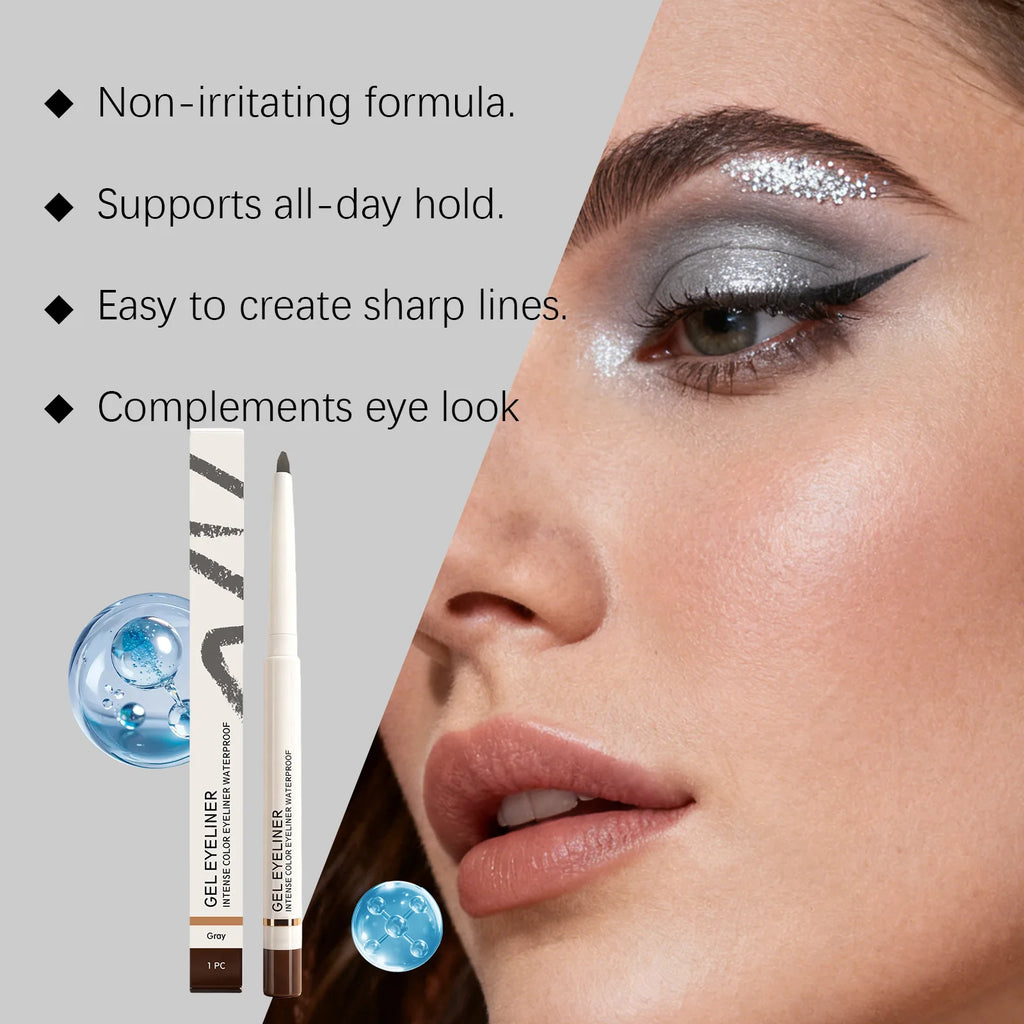 Waterproof Matte Eyeliner Pencil – Long-Lasting & Quick Dry Eyeliner Pencil Oasis Select