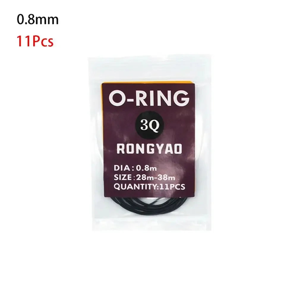200Pcs/Set Repair Tools Rubber O-Ring Thickness 0.5mm/0.6mm Waterproof Watch Back Case Rubber Boxed for Watchmaker O-Ring Gasket Oasis Select 0.8mm