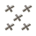 Metal 1/4" Male to Male Adapter Screw – Tripod & Camera (5-Pack)