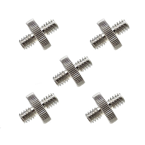 1/4" Male to Male Camera Adapter Screw 5-Pack | Tripod Mount Camera Mount Adapter Oasis Select 5pcs