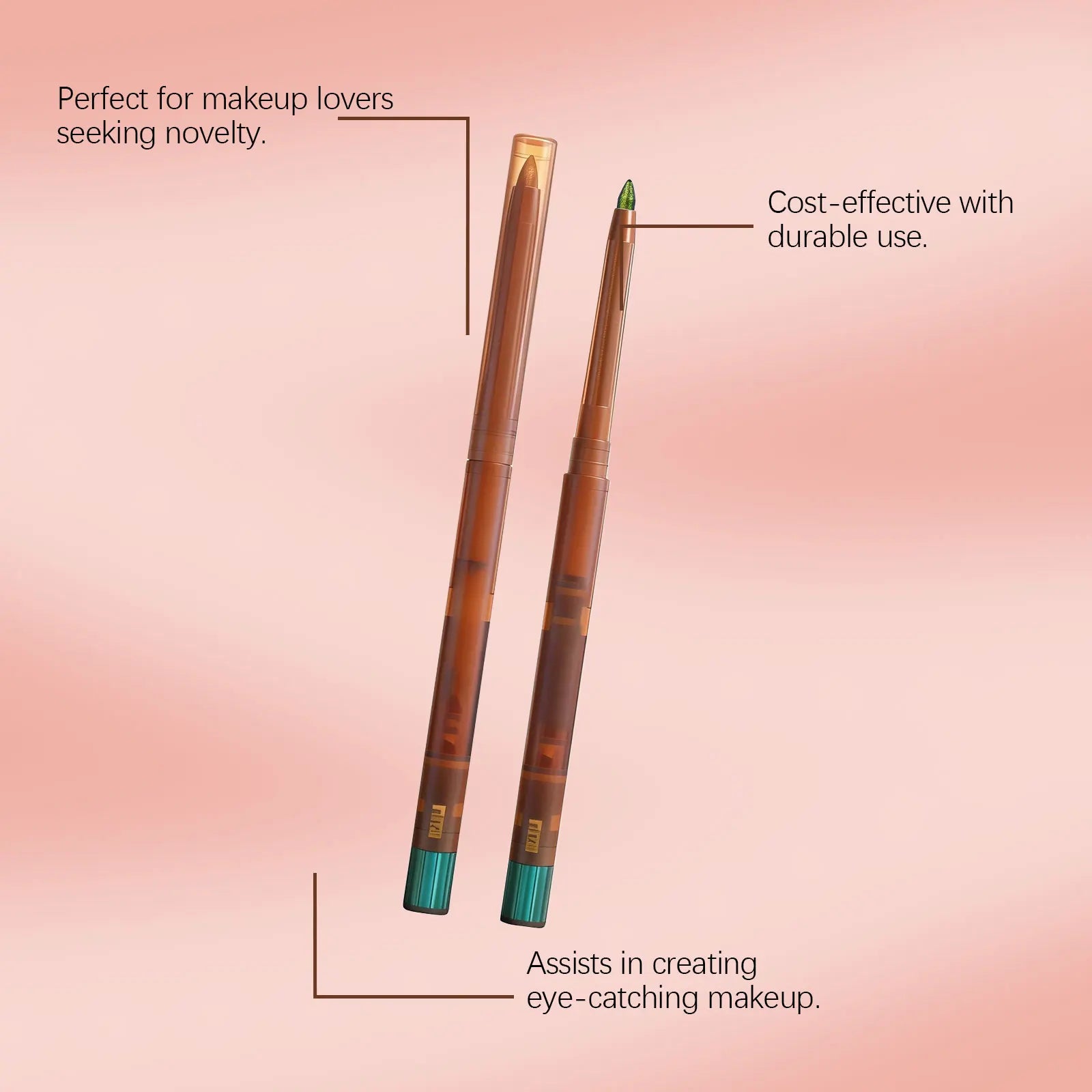 Photochromic Gel Eyeliner Pencil – Color-Changing, Smudge-Proof