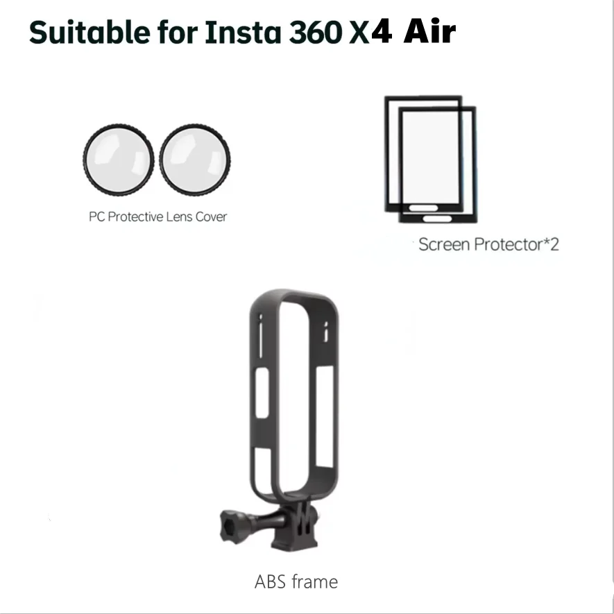 Insta360 X4 Air Accessories Kit – Screen Protector & Lens Guard