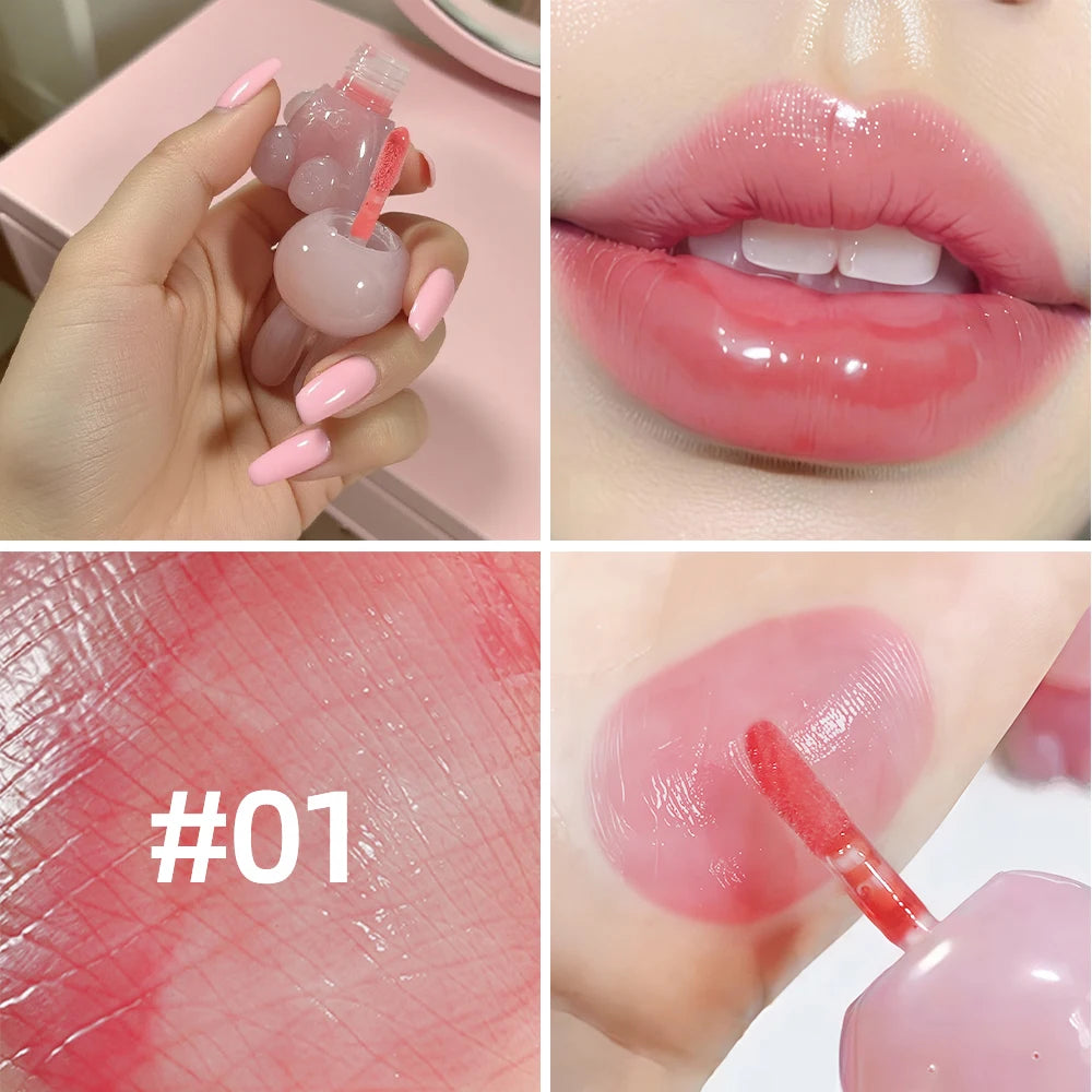 SAM SUGAR Bracelet Keychain Lip Gloss – Moisturizing & Long-Lasting