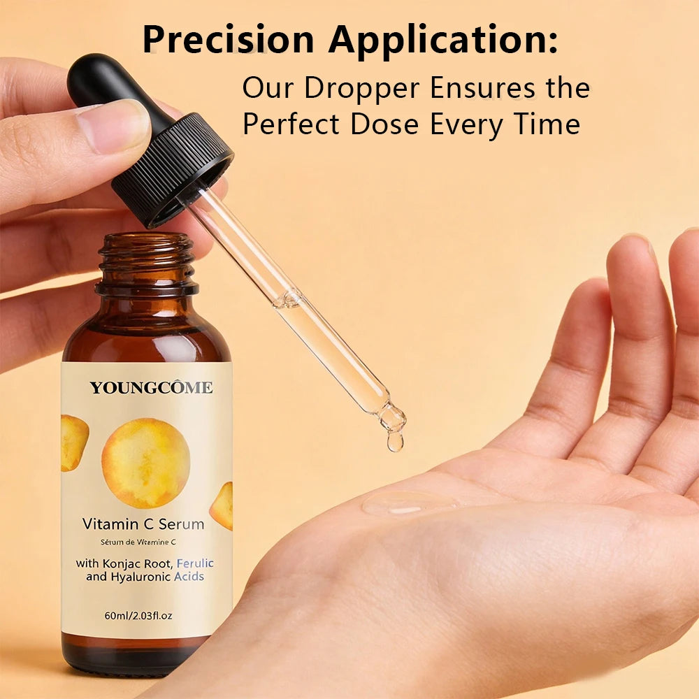 Vitamin C & Hyaluronic Acid Face Serum – All Skin Types 40/60ml