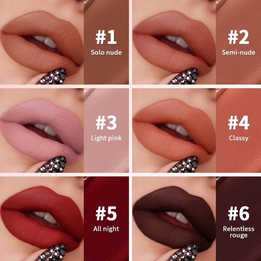 Lakerain 2 IN 1 Lip & Cheek Cream Waterproof Non-stick Cup Lipstick Highly Pigmented Creamy Formula Matte Finish Lip Base Makeup Oasis Select
