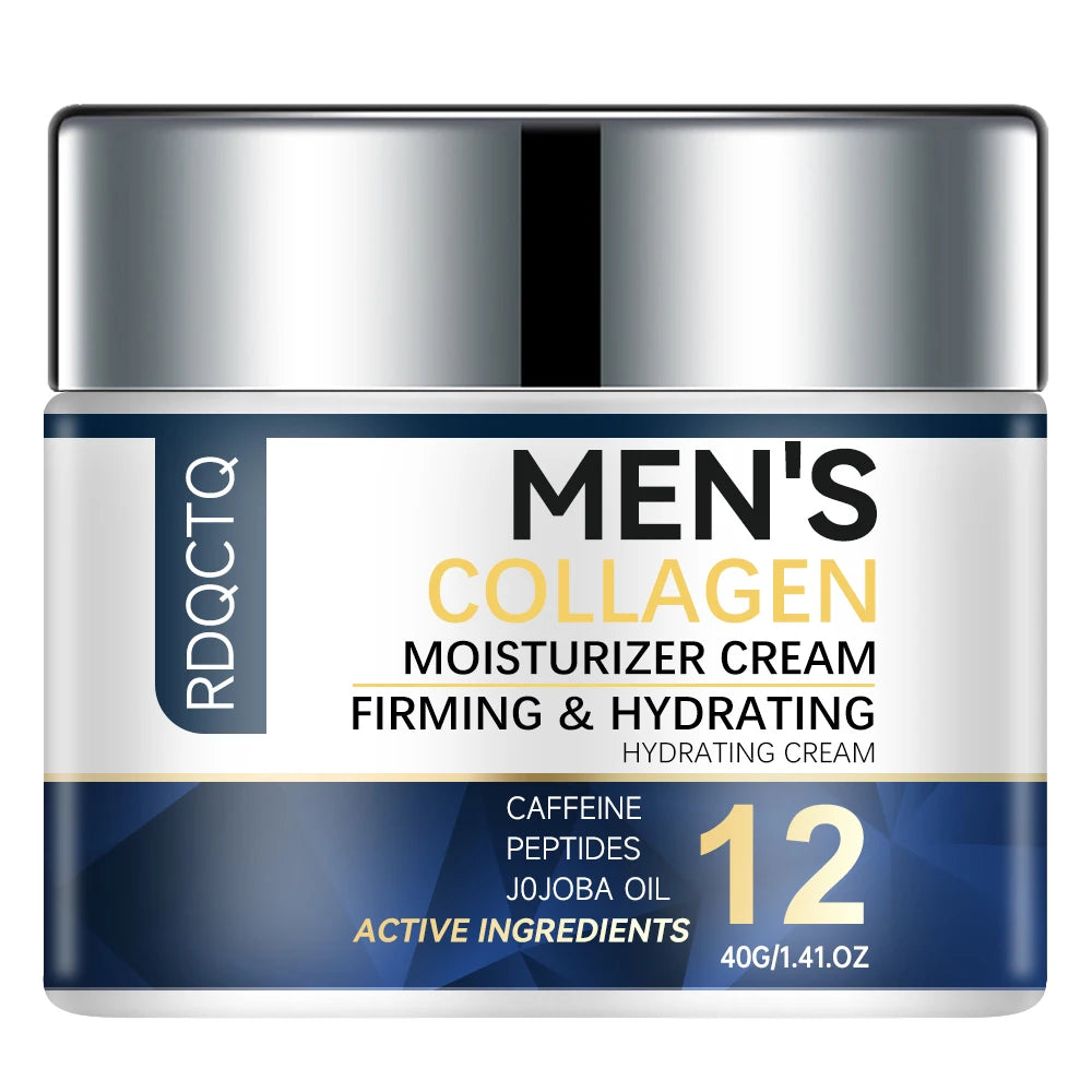 RDQCTQ Collagen Moisturizer Cream- Face Neck Collagen Cream for Tightening Skin - Anti Aging Facial Moisturizer Day and Night Oasis Select 40g