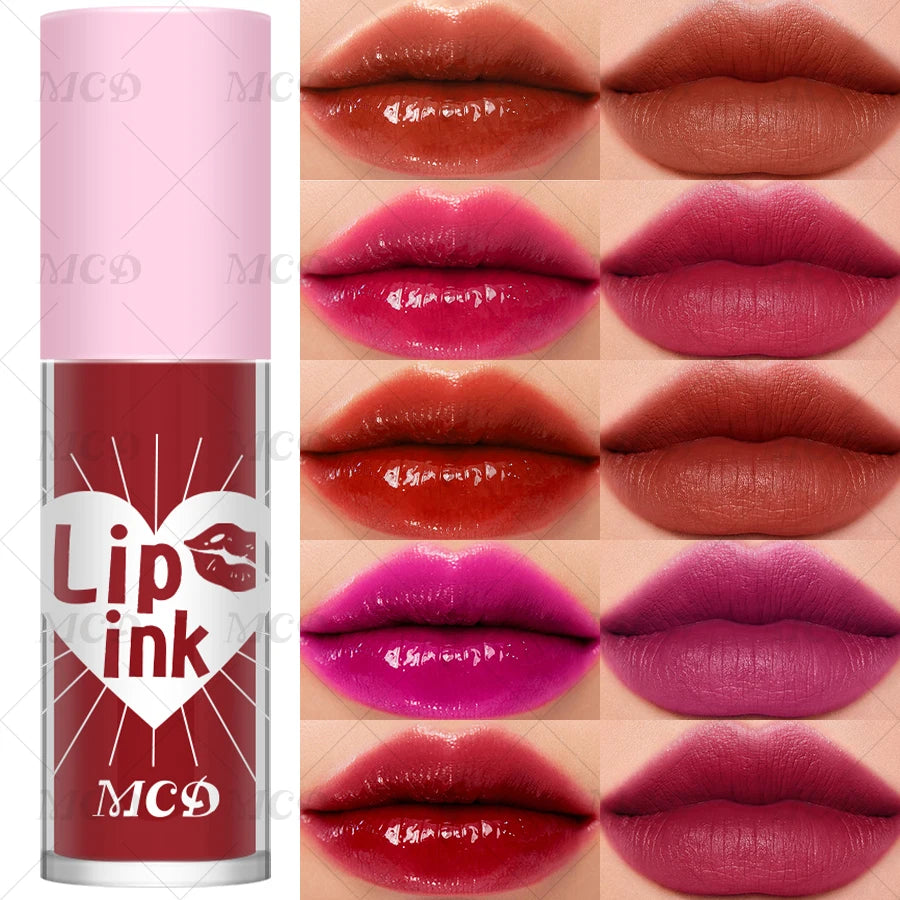 MCD Waterproof Matte Lip Tint & Velvet Gloss – 24Hr Wear