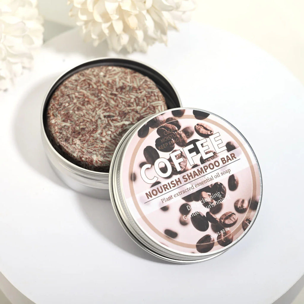 Coffee Essence Nourishing Shampoo Bar – Oil Control & Deep Clean