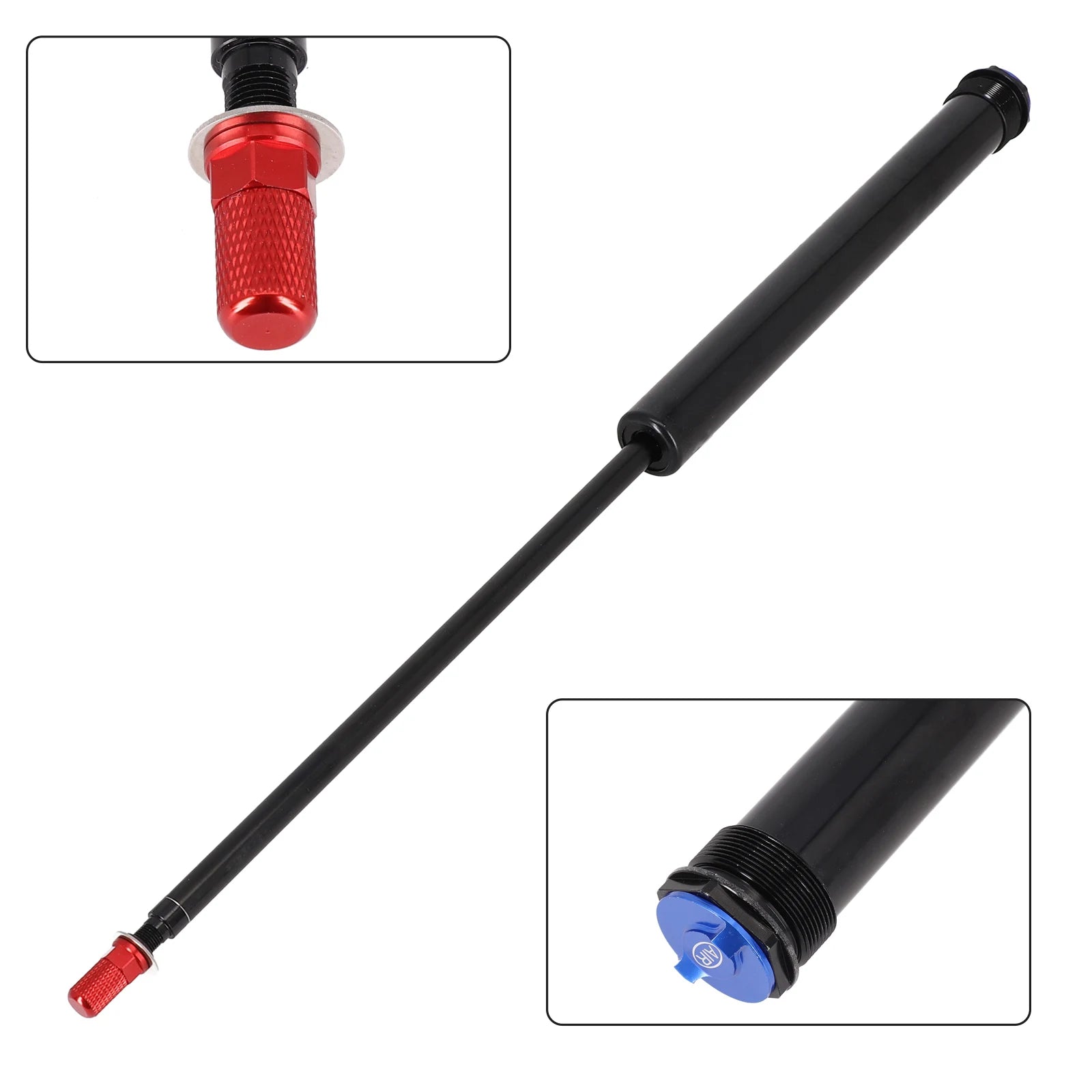 Suspension Fork Bicycle Suspension Fork Air Pneumatic Rod Bar Bike Fork Repair Parts For MTB Essential Repair Hot Sale Brand New Oasis Select