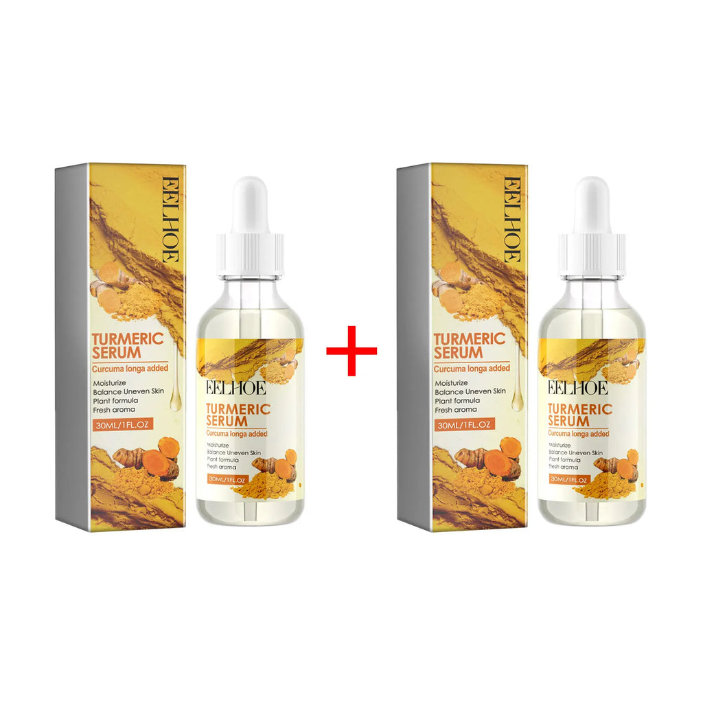 EELHOE Turmeric Serum – Dark Spot, Anti-Wrinkle & Brightening Face Brightening Serum Oasis Select 2 X 30ml boxed
