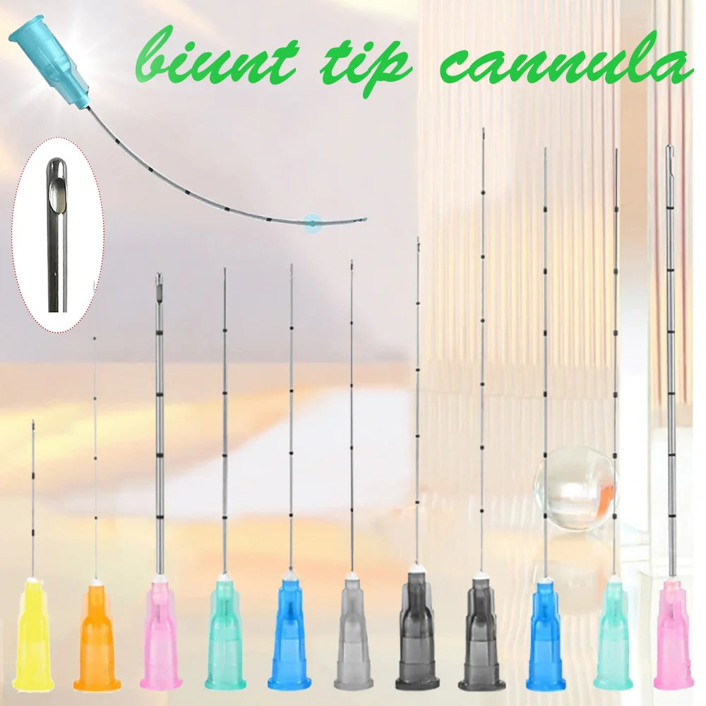 Medical Sterile microcannula 18G 23G 25g 27G 50mm 70mm Blunt Tip Micro Cannula Needle for Injectable Hyaluronic Acid Fillers Oasis Select