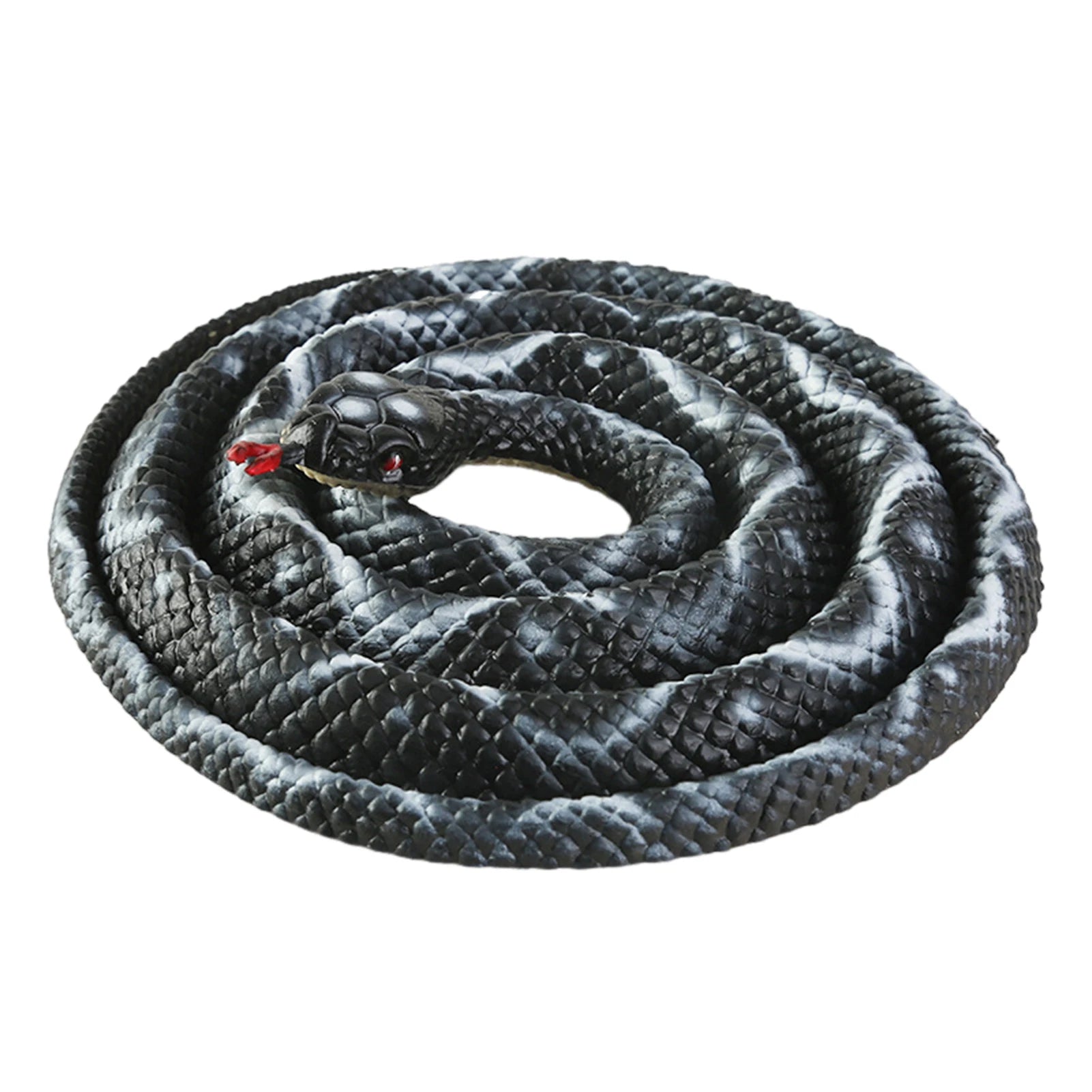 Realistic Rubber Snake Prank Toy | 127cm Halloween Anaconda