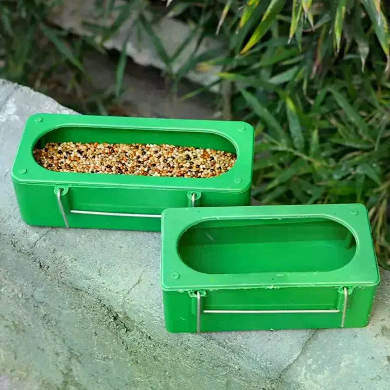 Hanging Bird Feeder Bowl for Parrots, Parakeets & Pigeons