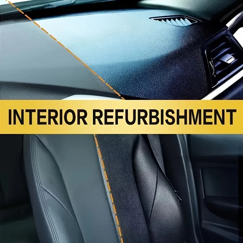 Car Dashboard Plastic Restorer & Wax Coating – Interior Renewal