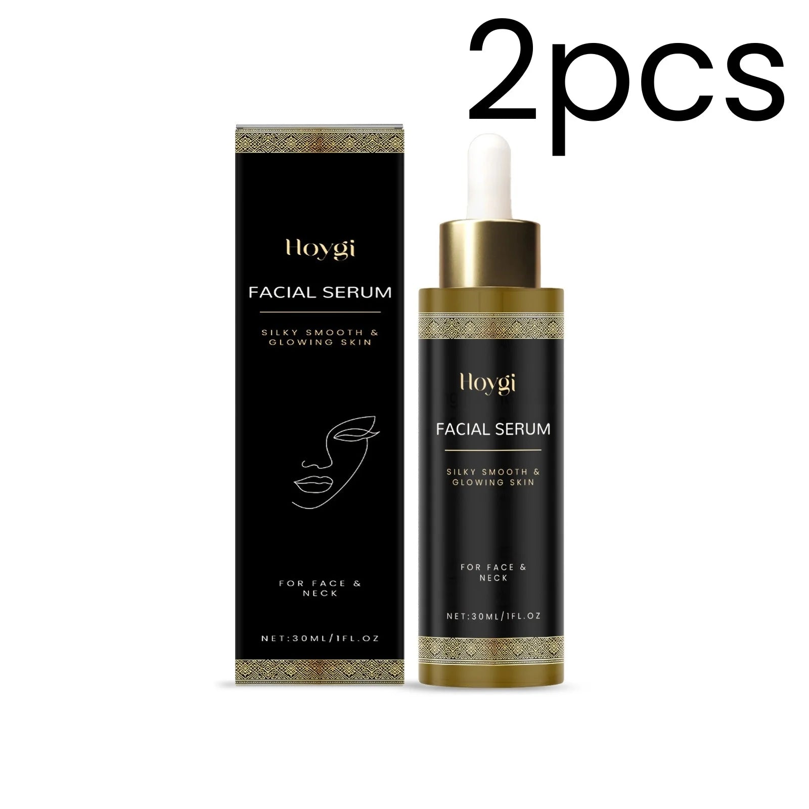 Hoygi Face Serum – Hydrating, Brightening & Glow 30ml Face Serum Oasis Select 2pcs