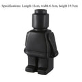 Creative Abstract Art Figurative Robot Dry Flower Vase Resin Crafts Living Room Office Desktop Decoration Oasis Select Black