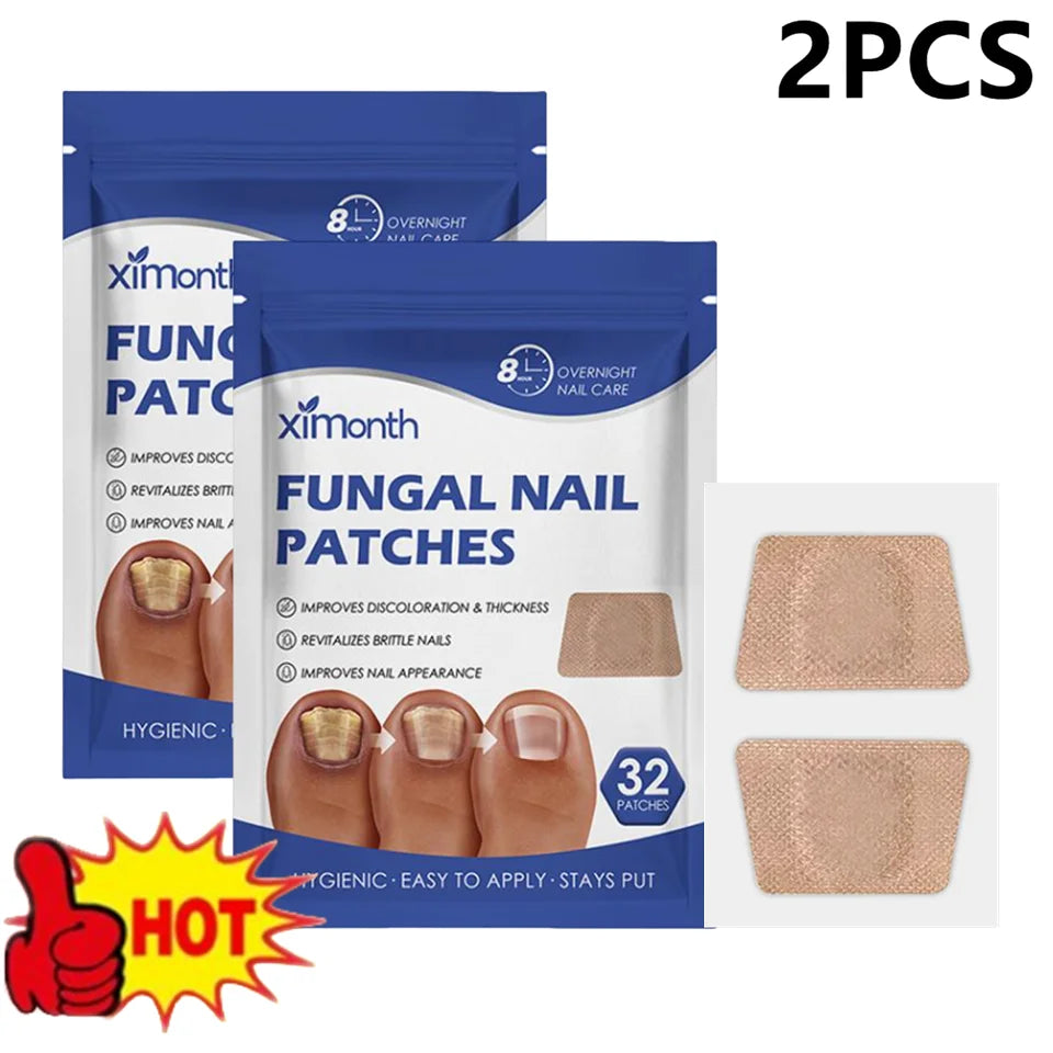 1-3Pcs Fungal Nail Treatment Patch Paronychia Anti-Infection Onychomycosi Removal Grey Nail Repair Correct Ingrown Nail Sticker Oasis Select