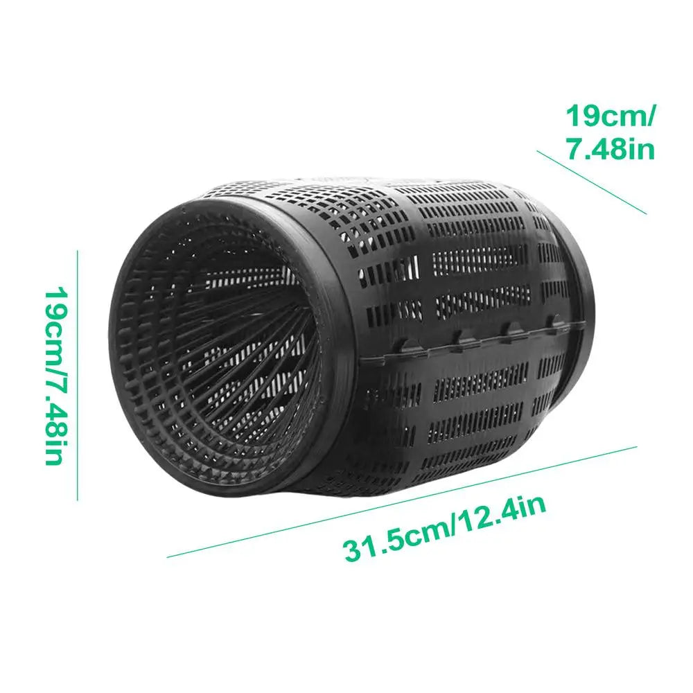Crab Trap Portable Crayfish Trap Catch Tool Crab Cage for Turtle Eel Shrimp Saltwater Freshwater Fishing Pond Lake Oasis Select 35cm