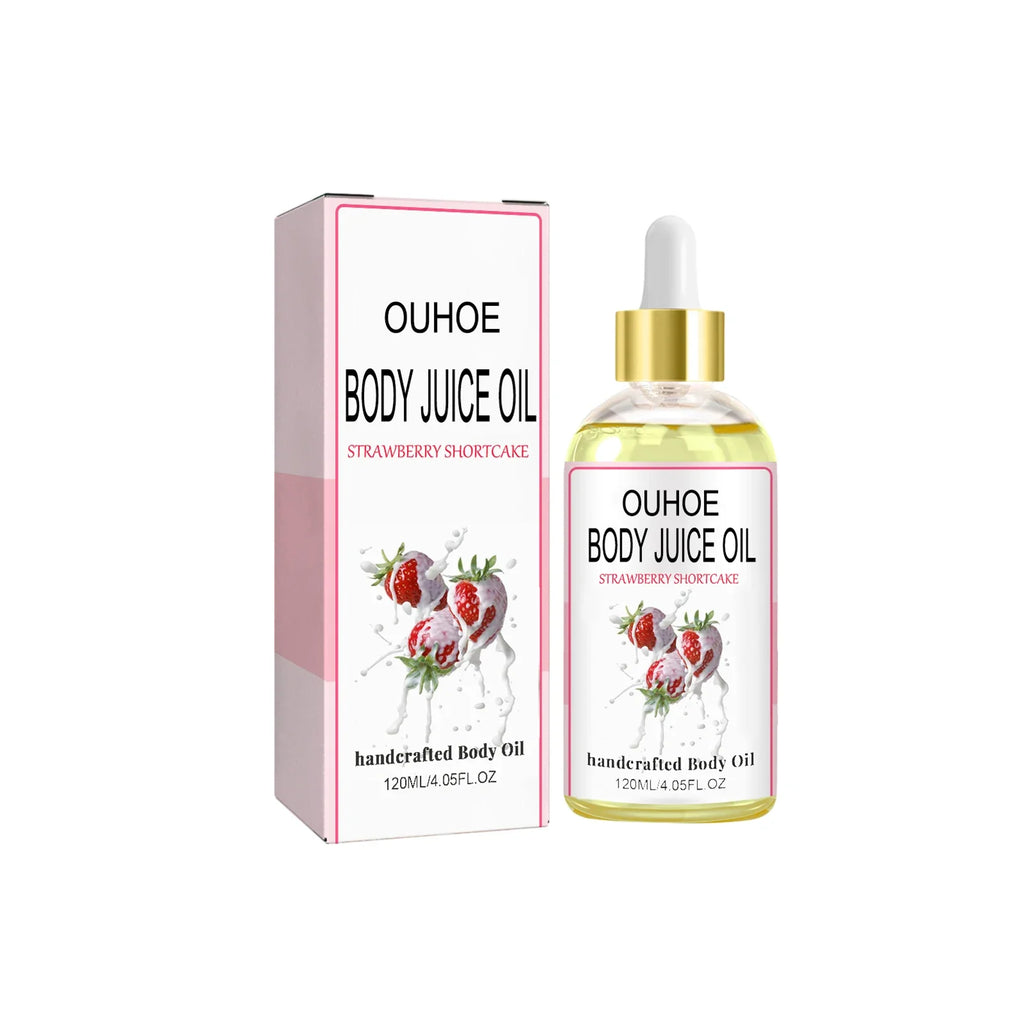 Strawberry Body Oil – Moisturizing, Firming & Massage Oil 120ml Body Massage Oil Oasis Select 1Pcs 120ml