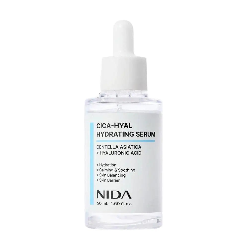 NIDA CICA-HYAL Hydrating Serum – Hyaluronic Acid & Centella 50ml Hydrating Face Serum Oasis Select A