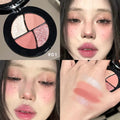 Art Value 4-Color Eyeshadow Palette – Glitter, Shimmer & Matte