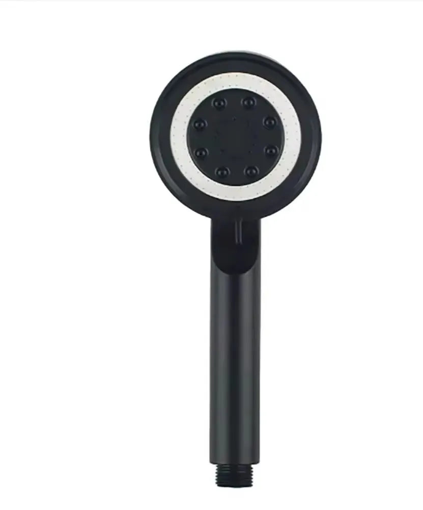 Black Silver Shower Head High Pressure 5 Modes Water Saving Nozzle Powerful Pressurized Spa Handheld Showers Bathroom accessorie Oasis Select