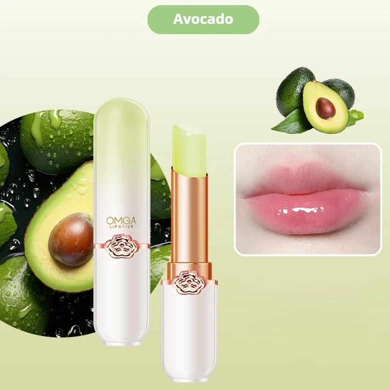 Color Changing Moisturizing Lipstick – Non-Stick, All Skin Types Color Changing Lipstick Oasis Select Avocado