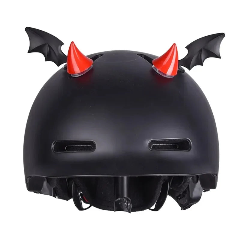 Motorcycle Helmet Cute Corner Rubber Horn Decoration Motocross Full Face Off Road Helmet Decoration Moto Car Accessories Oasis Select