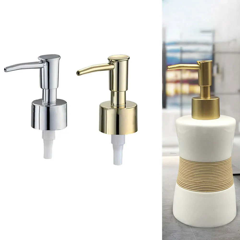 Soap Pump Nozzle Head 28 Thread Plastic Lotion Pump Standard Pump Cap Cap Liquid Soap Dispenser Bathroom Accessories Oasis Select