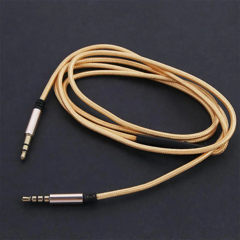 Jack 3.5 Audio Cable 3.5mm Speaker Line Aux Cable Mic to volume control for Phone Car Headphone Audio Jack Oasis Select