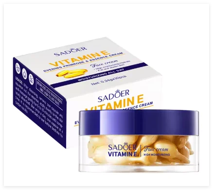 SADOER Vitamin E Face Serum Capsules – Brighten & Firm 30pc Face Serum Capsules Oasis Select 1pc 1