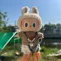 Mini Plush Doll'S Clothes Outfit Accessories For Korea Kpop Exo Labubu V1 V2 Idol Dolls Pit strip climbing suit Clothing Gift Oasis Select STYLE 2 no doll