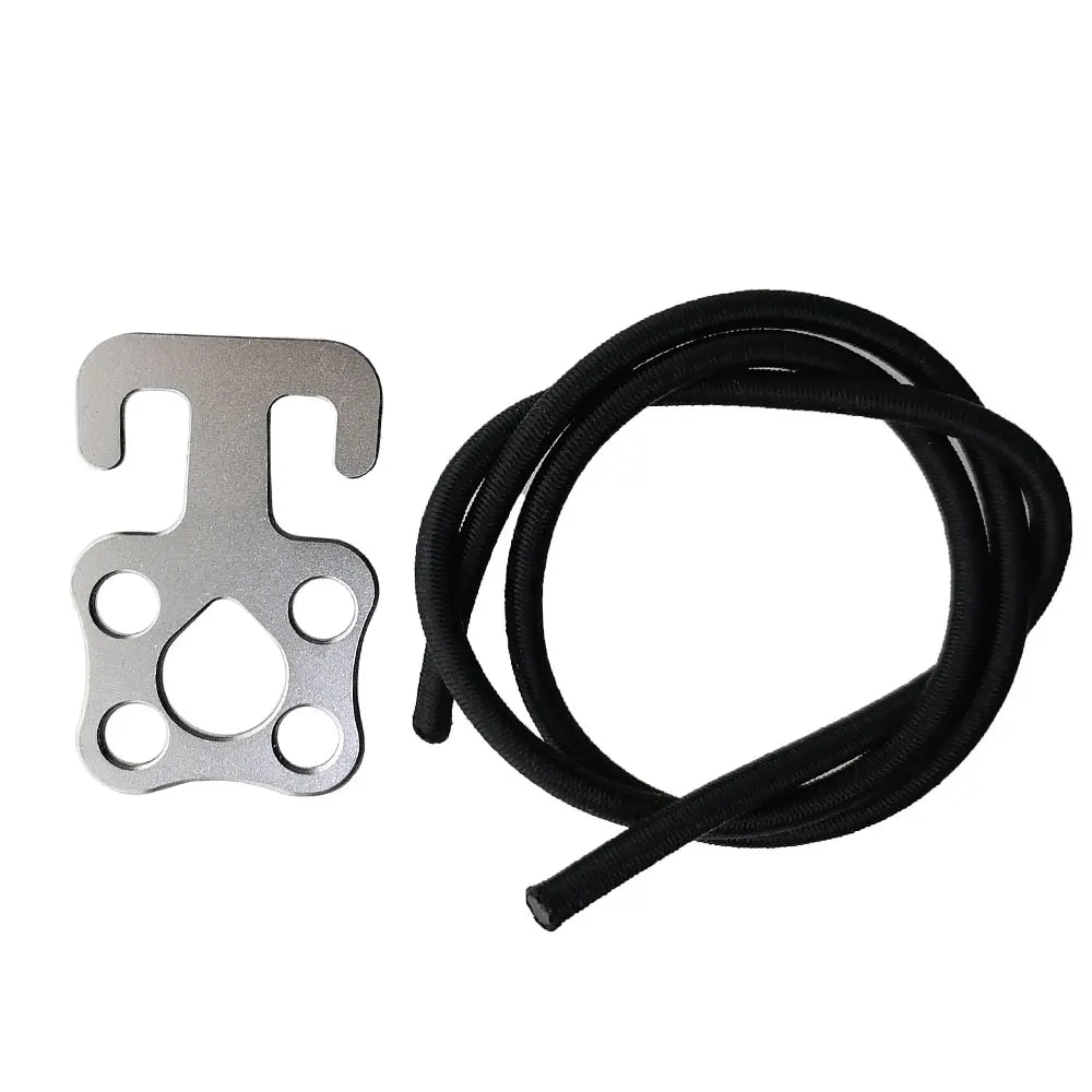 Scuba Diving Sidemount Bungee Tie Bungee Loops Sidemount Diving Plate Hook Hardware Backmount BCD Dry Suit Oasis Select