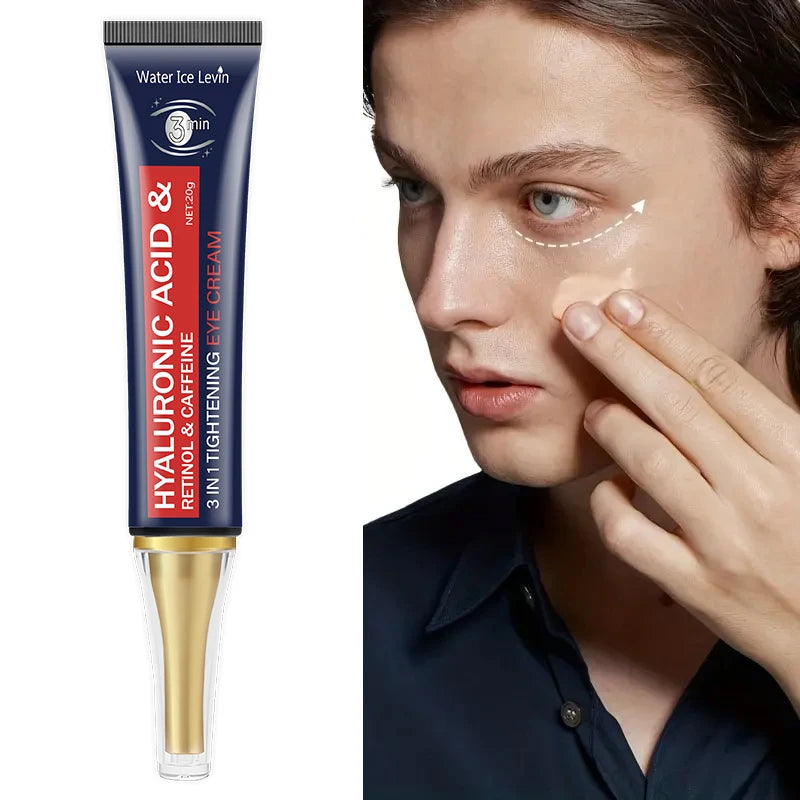 Caffeine and Retinol Eye Cream with Hyaluronic Acid - Anti-Allergic and Moisturizing Formula That Reduces Dark Circles, Puffiness, and Fine Lines Oasis Select