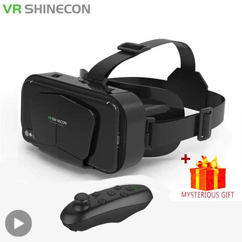 Shinecon 3D VR Headset Glasses – iOS & Android 4.7–7.2"