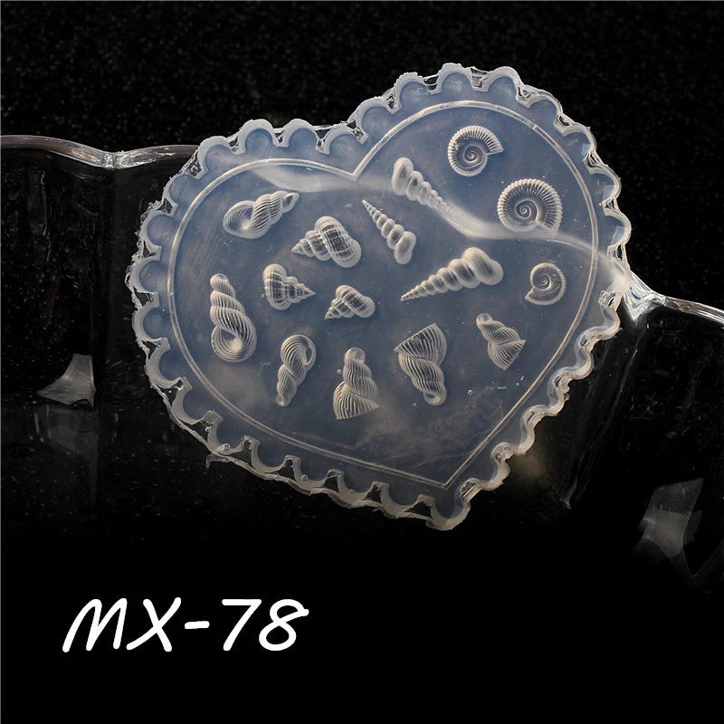 1 3D Nail Silicone Carving Mold Snake DIY Decoration Art Beauty Charm