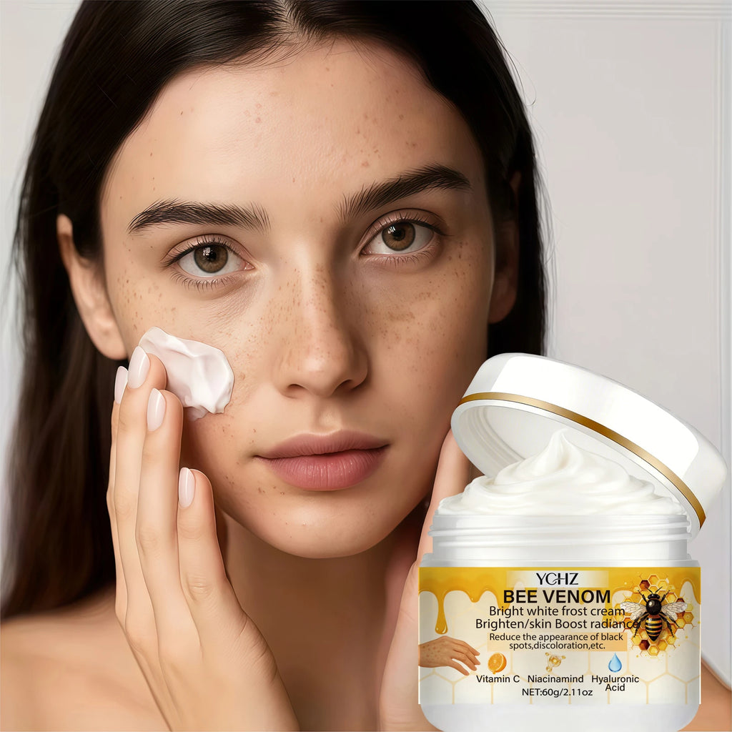 YCHZ Bee Venom Brightening Moisturizing Cream 60g – Unisex Brightening Face Cream Oasis Select