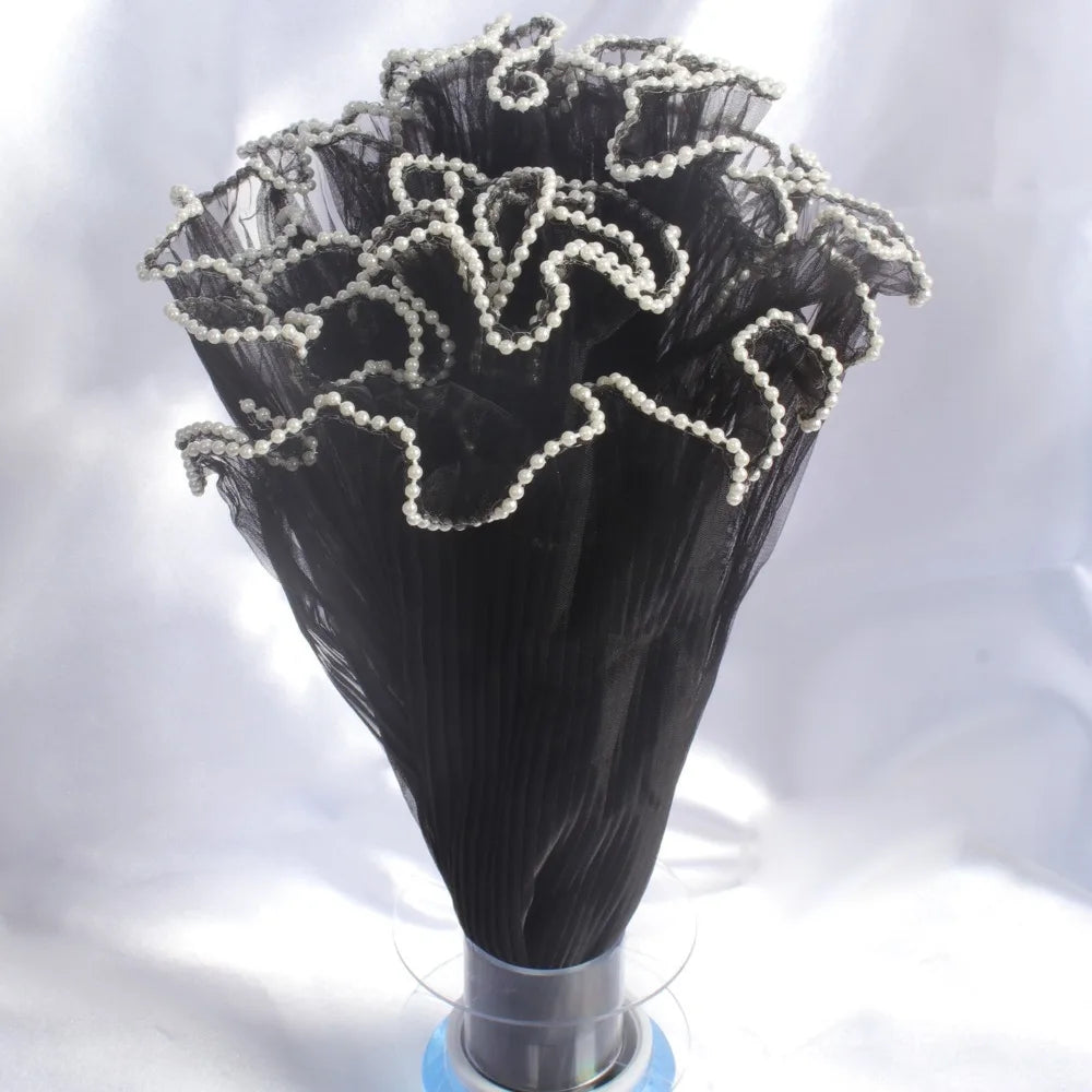 Pearl Lace Wave Mesh Flower Wrapping Roll | Bouquet Gift Wrap