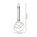 1PC Dough Whisk Bread Mixer Stainless Steel Cake Pastry Flours Dough Blenders With Hanging Hole Kitchen Baking Blender Tools Oasis Select 1PC