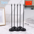 5Pcs Nail-Free Flagpole Flag Support Stand Universal Flagpole Flag Display Holder Banner Pedestal Flag Holder Desk Flagpole Deco Oasis Select Default Title