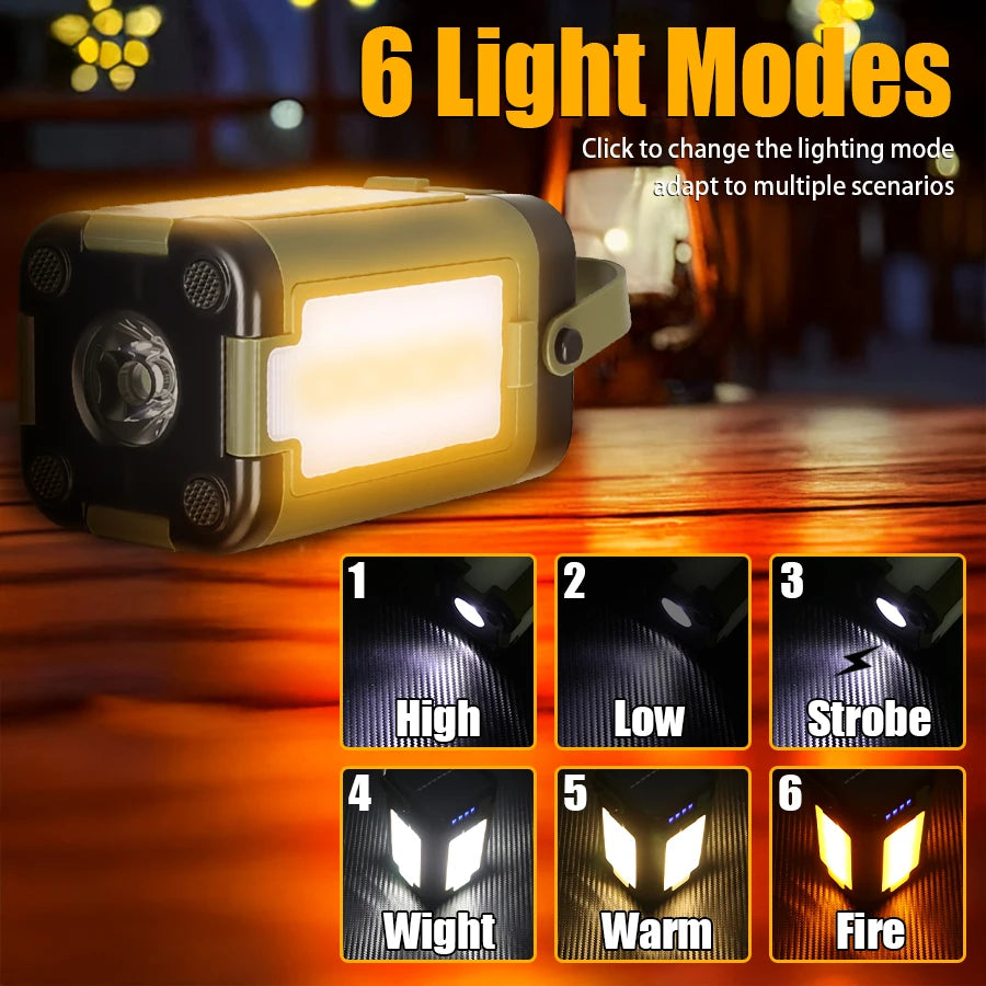 4-Leaf Folding LED Camping Lantern | Solar USB Rechargeable