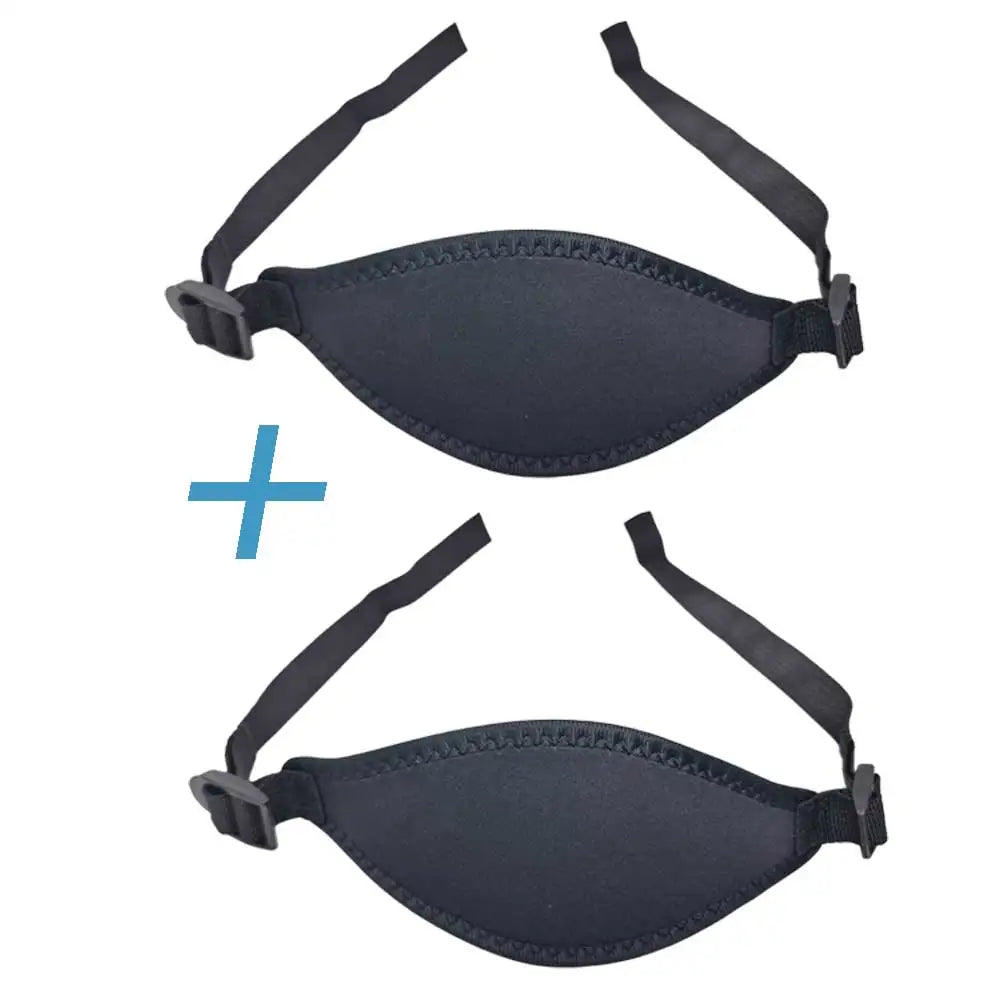 Universal Snorkel Mask Strap Cover Neoprene Adjustable Swimming Mask Replacement Strap for Snorkeling Freediving Spearfishing Oasis Select black black